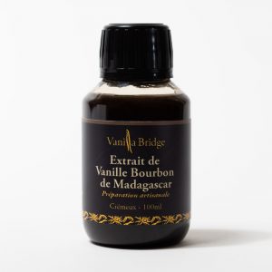 Extrait de vanille Bourbon de Madagascar Crémeux avec grains 200g/L 100ml
