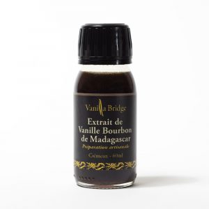 Extrait de vanille Bourbon de Madagascar Crémeux avec grains 200g/L 60ml